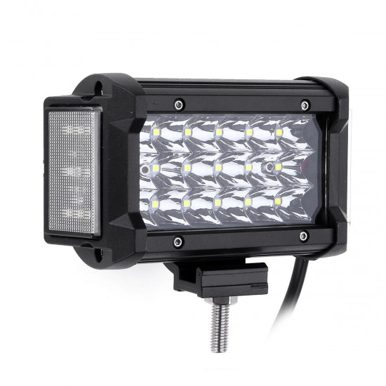 6Inch 54W LED Work Light Bar Side Shooter Flood Beam for Jeep Offroad ATV SUV Motorcycle 6Inch 54W LED Work Light Bar Side Shooter Flood Beam for Jeep Offroad ATV SUV Motorcycle