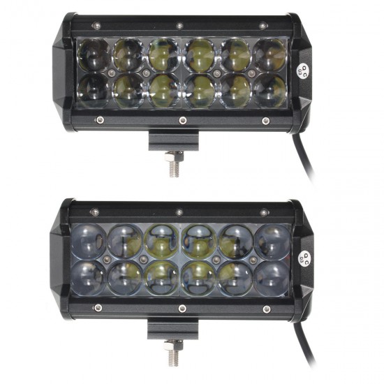 7 Inch 60W 12-SMD LED Work Light Bar Spot Beam Light Driving Fog Lamp 6000K White For DC10-30V ATV Off Road Trailer 7 Inch 60W 12-SMD LED Work Light Bar Spot Beam Light Driving Fog Lamp 6000K White For DC10-30V ATV Off Road Trailer