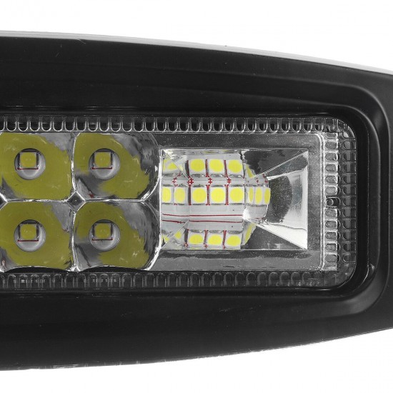 7 Inch Flood Beam LED Work Light Bar Super Slim Flush Mount 10-30V 48W 6000K White For ATV UTV SUV Truck Motorcycle 7 Inch Flood Beam LED Work Light Bar Super Slim Flush Mount 10-30V 48W 6000K White For ATV UTV SUV Truck Motorcycle