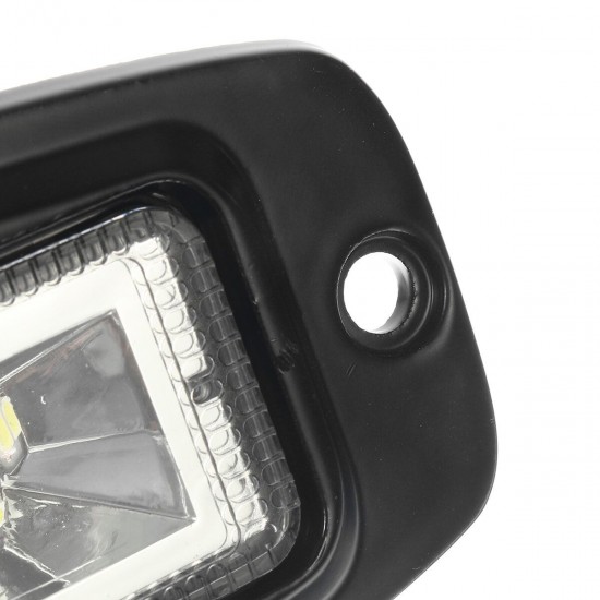 7 Inch Flood Beam LED Work Light Bar Super Slim Flush Mount 10-30V 48W 6000K White For ATV UTV SUV Truck Motorcycle 7 Inch Flood Beam LED Work Light Bar Super Slim Flush Mount 10-30V 48W 6000K White For ATV UTV SUV Truck Motorcycle