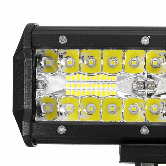 7 Inch Tri Row 40W LED Work Light Bars Flood Spot Combo Beam IP68 6000K for Off Road Truck SUV 7 Inch Tri Row 40W LED Work Light Bars Flood Spot Combo Beam IP68 6000K for Off Road Truck SUV