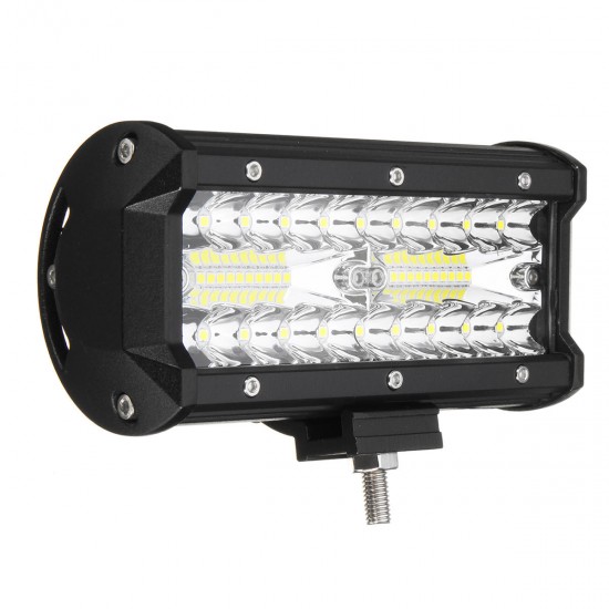 7 Inch Tri Row 40W LED Work Light Bars Flood Spot Combo Beam IP68 6000K for Off Road Truck SUV 7 Inch Tri Row 40W LED Work Light Bars Flood Spot Combo Beam IP68 6000K for Off Road Truck SUV