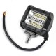 72W 4 Inch RGB LED Work Light Bar Driving Fog Lamp 10-32V For 4WD SUV Truck UTE Offroad ATV