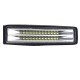 72W Double Row LED Work Light Bar Fog Light 9-32V for Motocycle Offroad Tractors Trucks Cars