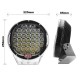 9inch 185W Outdoor Car Light LED Round 3D Spotlight Work Light For Off Road ATV