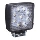 DC10-30V 27W 2500LM White 6000K 4X4 Square Flood LED Work Light forTruck ATV Boat Off Road Cars DC10-30V 27W 2500LM White 6000K 4X4 Square Flood LED Work Light forTruck ATV Boat Off Road Cars