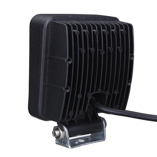 DC10-30V 27W 2500LM White 6000K 4X4 Square Flood LED Work Light forTruck ATV Boat Off Road Cars DC10-30V 27W 2500LM White 6000K 4X4 Square Flood LED Work Light forTruck ATV Boat Off Road Cars