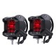Pair Red 4Inch Tri Row 60W 20 LED Work Light Bar Flood Spot Combo Lamp for Car Offroad SUV Pair Red 4Inch Tri Row 60W 20 LED Work Light Bar Flood Spot Combo Lamp for Car Offroad SUV