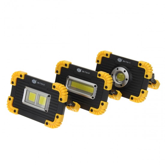 Rechargeable COB LED Flood Work Light Waterproof for Outdoor Camping Hiking Emergency Car Repairing Job Site Rechargeable COB LED Flood Work Light Waterproof for Outdoor Camping Hiking Emergency Car Repairing Job Site