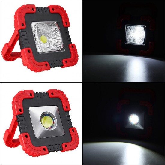 Solar COB/HALO LED Work Light High Bright 180° Rotation Aplication Widely