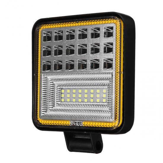 Universal Car LED Work Light?Vehicle Spotlight Lamp Square 200W 6000K 8000LM Waterproof For Off-road Car Boat Camp
