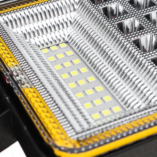 Universal Car LED Work Light?Vehicle Spotlight Lamp Square 200W 6000K 8000LM Waterproof For Off-road Car Boat Camp Universal Car LED Work Light?Vehicle Spotlight Lamp Square 200W 6000K 8000LM Waterproof For Off-road Car Boat Camp