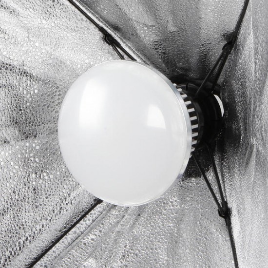 Trichromatic 65W 220V 5500K Led Photography Light Bulb E27 Interface Trichromatic 65W 220V 5500K Led Photography Light Bulb E27 Interface