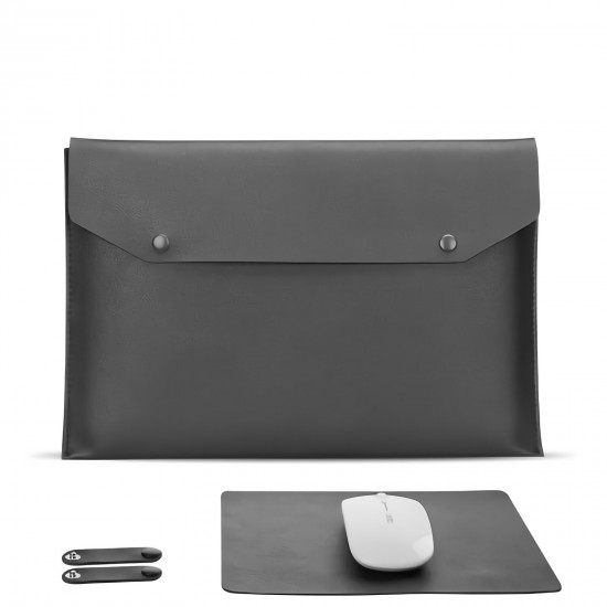 13/14/15 inch Laptop Breifcase Leather Waterproof Tablet Case Laptop Bag Notebook Laptop Sleeves Light Weight For Dell Macbook Pro