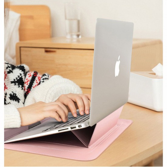 13/14/15 inch Laptop Sleeve Bag PU Leather Case Laptop Stand Keyboard Hand Rest Laptop Inner Case Notebook Case for MacBook AIYOPEEN 13/14/15 inch Laptop Sleeve Bag PU Leather Case Laptop Stand Keyboard Hand Rest Laptop Inner Case Notebook Case for MacBook AIYOPEEN