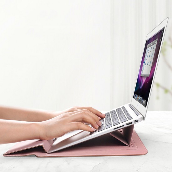 13/14/15 inch Laptop Sleeve Bag PU Leather Case Laptop Stand Keyboard Hand Rest Laptop Inner Case Notebook Case for MacBook AIYOPEEN 13/14/15 inch Laptop Sleeve Bag PU Leather Case Laptop Stand Keyboard Hand Rest Laptop Inner Case Notebook Case for MacBook AIYOPEEN