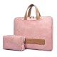13.3 14 15.6 inch Portable Laptop Bag Waterproof PU Leather Laptop Case Casual Business Handbag for Men and Women