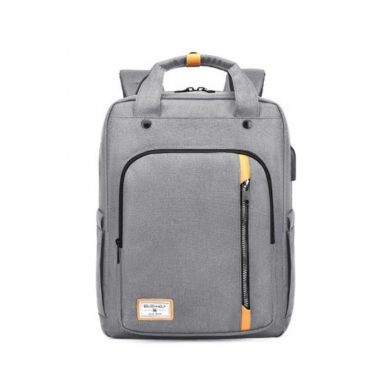 13.3 inch Large Capacity Backpack Waterproof Simple Casual Laptop Bag
