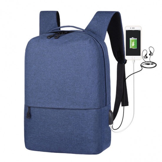 14 inch Laptop Bag with USB Charging Port Students School Bags Anti-theft Backpack for Men 14 inch Laptop Bag with USB Charging Port Students School Bags Anti-theft Backpack for Men