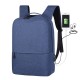 14 inch Laptop Bag with USB Charging Port Students School Bags Anti-theft Backpack for Men