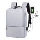 14 inch Laptop Bag with USB Charging Port Students School Bags Anti-theft Backpack for Men