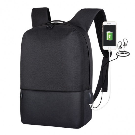 14 inch Laptop Bag with USB Charging Port Students School Bags Anti-theft Backpack for Men 14 inch Laptop Bag with USB Charging Port Students School Bags Anti-theft Backpack for Men