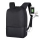 14 inch Laptop Bag with USB Charging Port Students School Bags Anti-theft Backpack for Men