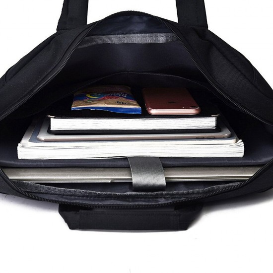 15.6 Inch Laptop Bag Oxford Cloth Business Handbag Waterproof Schoolbag Men Outside Traveling Bag 15.6 Inch Laptop Bag Oxford Cloth Business Handbag Waterproof Schoolbag Men Outside Traveling Bag