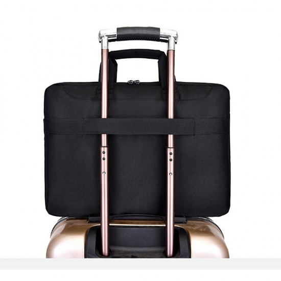 15.6 Inch Laptop Bag Oxford Cloth Business Handbag Waterproof Schoolbag Men Outside Traveling Bag