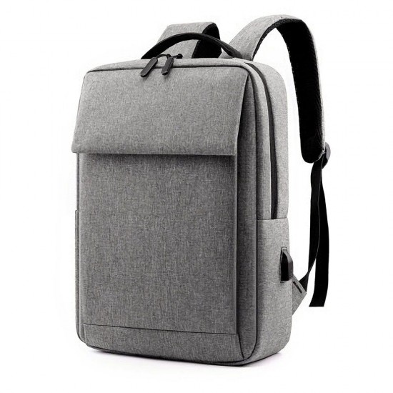 15.6 inch Laptop Bag Backpack with USB Charging Port Multifunction School-Bag Travel-Bag Nylon Water Resistant Casual Daypack