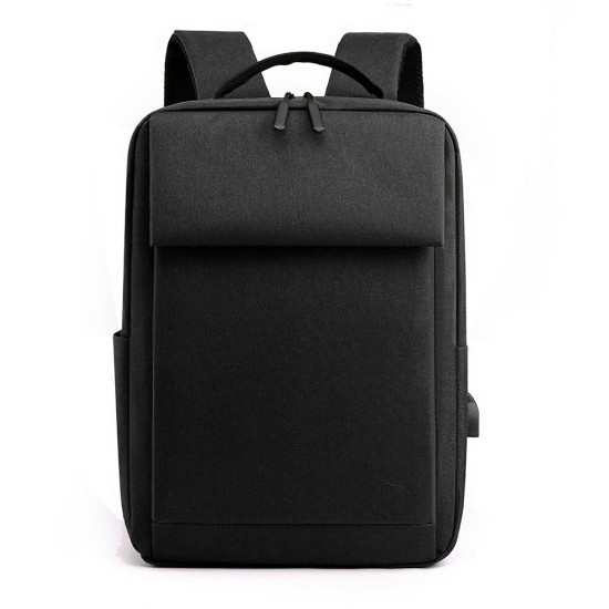 15.6 inch Laptop Bag Backpack with USB Charging Port Multifunction School-Bag Travel-Bag Nylon Water Resistant Casual Daypack