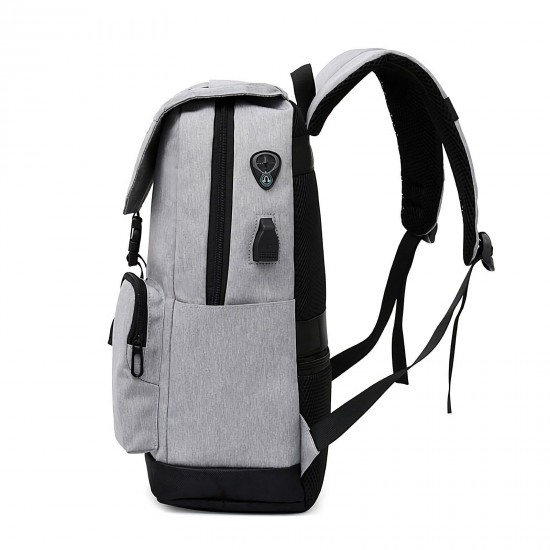 15.6 inch Laptop Bag with USB Charging Port Reflective Strip Laptop Backpack for Travel School Bag 15.6 inch Laptop Bag with USB Charging Port Reflective Strip Laptop Backpack for Travel School Bag
