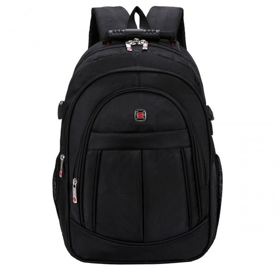 17/20 Inch USB Charging Laptop Bag Black Oxford Cloth Shoulder Bag College Students Business Notebook Backpack 17/20 Inch USB Charging Laptop Bag Black Oxford Cloth Shoulder Bag College Students Business Notebook Backpack