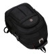 17/20 Inch USB Charging Laptop Bag Black Oxford Cloth Shoulder Bag College Students Business Notebook Backpack