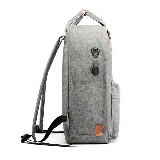 3 in 1 15.6 inch Laptop Bag with USB Charging Port Lagrge Capacity Nylon Classic Business Outdoor Stylish Backpack Scratchproof Breathable