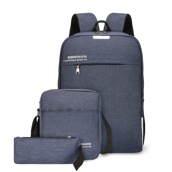 3 in 1 Laptop Backpack Light Weight Large Capacity Nylon For 15 inch Notebook Laptop Tablet 3 in 1 Laptop Backpack Light Weight Large Capacity Nylon For 15 inch Notebook Laptop Tablet