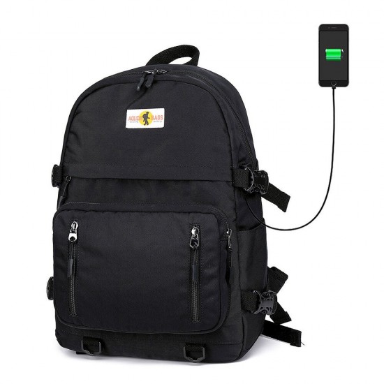 18-inch Backpacks Laptop Bag USB Charging Women Female School Bag Travel Bagpack for Teenagers Girls 5013