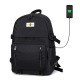 18-inch Backpacks Laptop Bag USB Charging Women Female School Bag Travel Bagpack for Teenagers Girls 5013 18-inch Backpacks Laptop Bag USB Charging Women Female School Bag Travel Bagpack for Teenagers Girls 5013