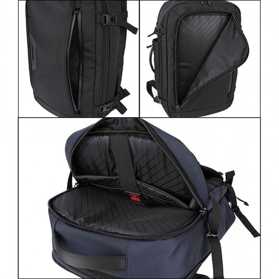15.6 Inch Laptop Backpack Mens Womens Waterproof Shoulder Bag Business Laptop Bag Large Capacity Casual Travel Backpack B00187