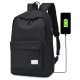 College Wind Backpack USB Charging Outdoor Travel Laptop Bag