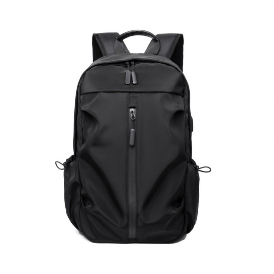 Backpack Laptop Bag Shoulder Bag with USB Charging Men Large Capacity Travel Storage Bag for 14 inch Computer