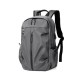 Backpack Laptop Bag Shoulder Bag with USB Charging Men Large Capacity Travel Storage Bag for 14 inch Computer