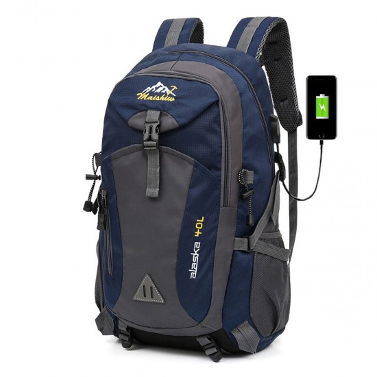 Backpack Outdoor Mountaineering Bag Laptop Bag Travel Shoulders Storage Bag with USB for 16inch Notebook Backpack Outdoor Mountaineering Bag Laptop Bag Travel Shoulders Storage Bag with USB for 16inch Notebook