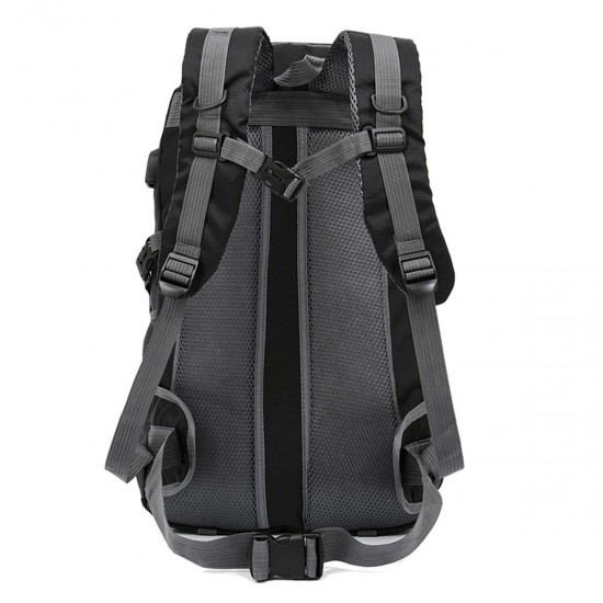 Backpack Outdoor Mountaineering Bag Laptop Bag Travel Shoulders Storage Bag with USB for 16inch Notebook