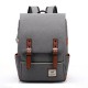 Business Backpack Laptop Bag Canvas Shoulders Storage Bag Men Women 17L Travel Handbag Schoolbag for 15.6inch Notebook