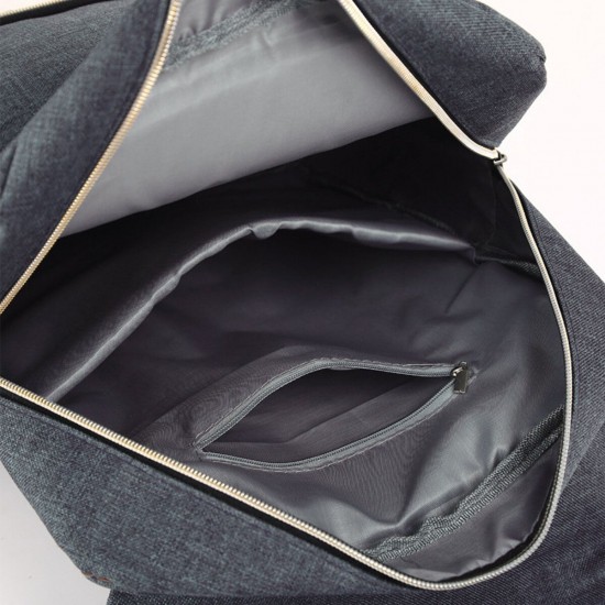 Business Backpack Laptop Bag Canvas Shoulders Storage Bag Men Women 17L Travel Handbag Schoolbag for 15.6inch Notebook Business Backpack Laptop Bag Canvas Shoulders Storage Bag Men Women 17L Travel Handbag Schoolbag for 15.6inch Notebook