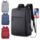 Business Backpack Laptop Bag Classic Backpacks 17L with USB Charging Students Men Women Schoolbags For 15-inch Laptop Business Backpack Laptop Bag Classic Backpacks 17L with USB Charging Students Men Women Schoolbags For 15-inch Laptop