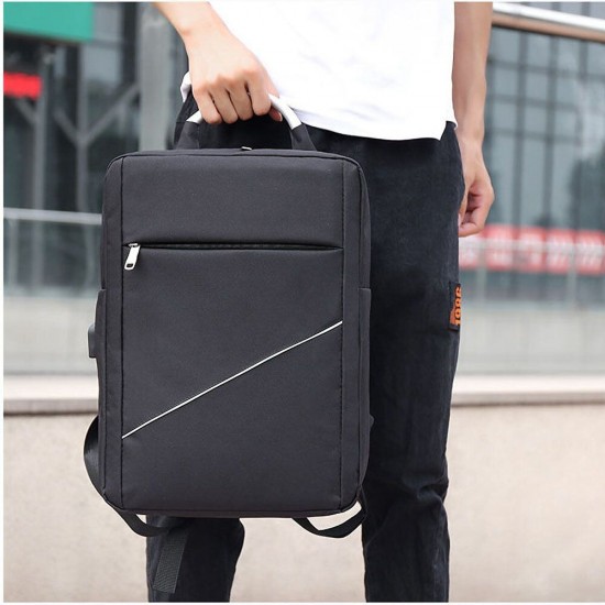 Business Laptop Bag Backpack Waterproof USB Charging Computer Storage Bag Travel Schoolbag for 15.6 inch Notebook Business Laptop Bag Backpack Waterproof USB Charging Computer Storage Bag Travel Schoolbag for 15.6 inch Notebook