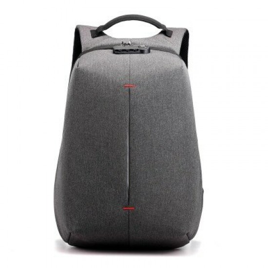 USB Chargering Password Backpack 20-35L Large Capacity Outdoor Waterproof Men Business Laptop Bag