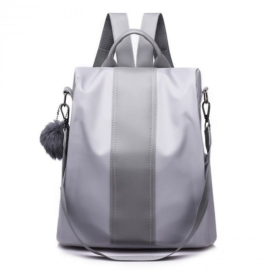 College Style Pure color Nylon Backpack Large Capacity Fashion Outdoors Travel Laptop Bag College Style Pure color Nylon Backpack Large Capacity Fashion Outdoors Travel Laptop Bag